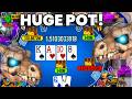 Governor of Poker 3 Gameplay HUGE Pots Crazy Hands 