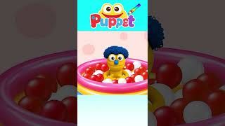 Colorful Balloon Finger Family #shorts #kidssong #nurseryrhymes #kidsvideo