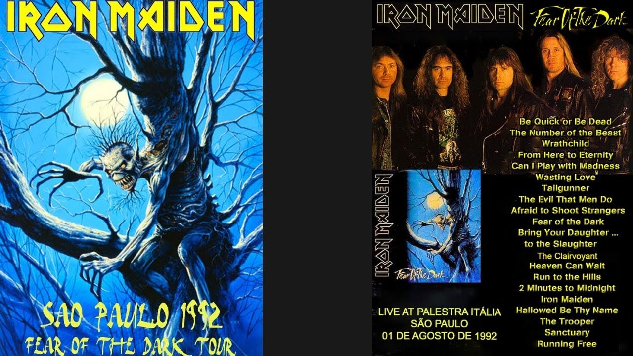 iron maiden tour 1992