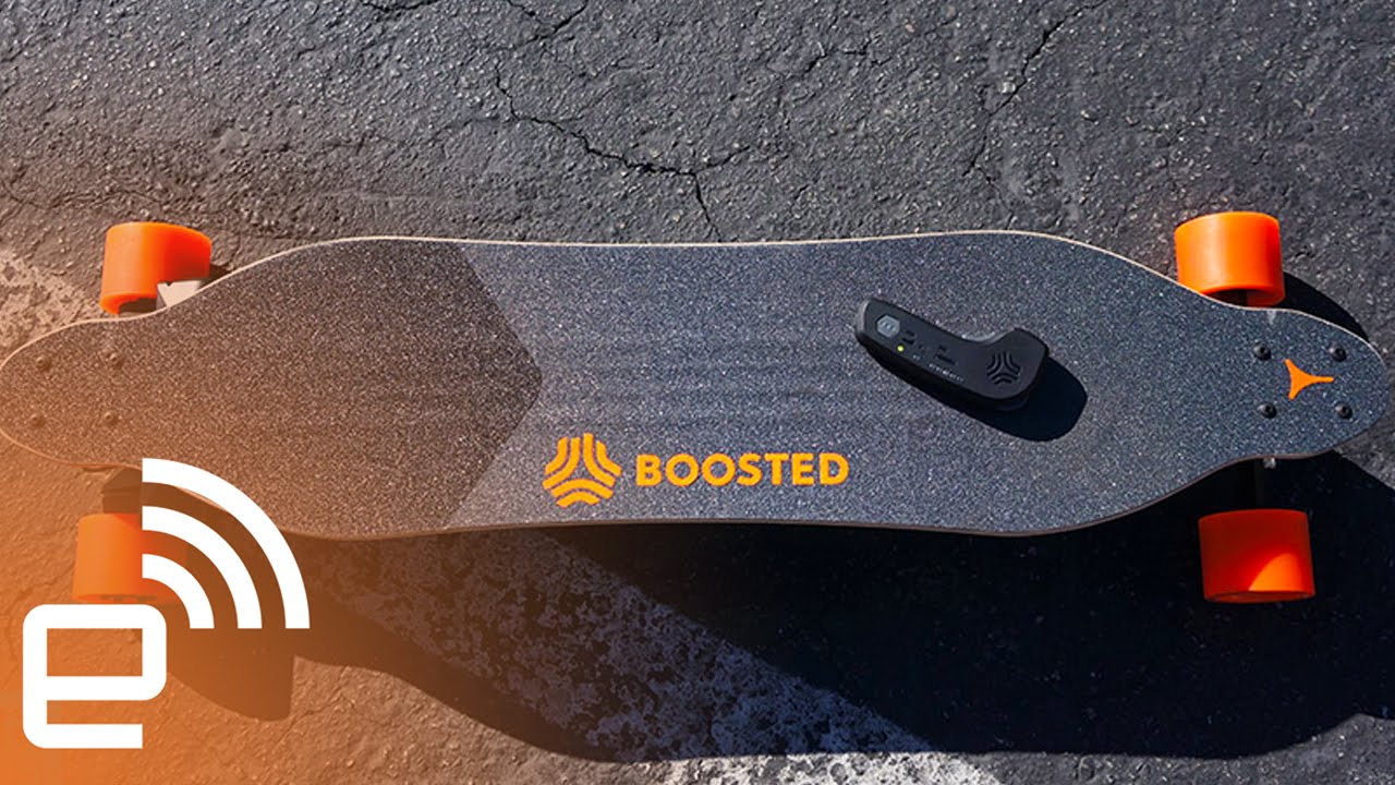 Riding the Boosted Boards Engadget YouTube