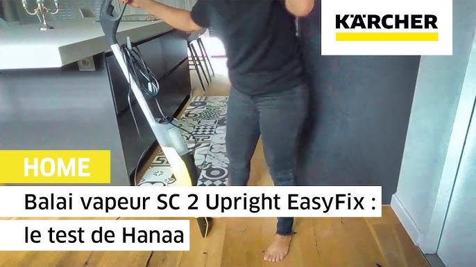 KARCHER SC2 UPRIGHT EASYFIX Balai Vapeur Filaire - Autonomie