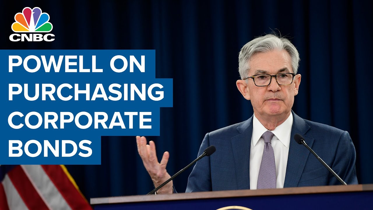 Fed chair Jerome Powell on purchasing corporate bonds