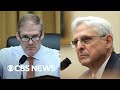 Heated moments in Merrick Garland testimony about Trump, Hunter Biden probes