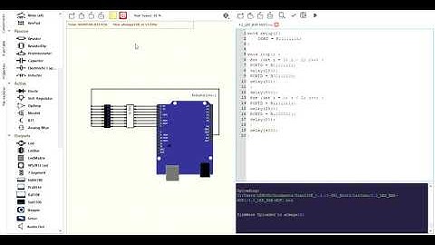 Simulasi ArduinoUno dg SimulIDE 4.2 LED BAR Modif1