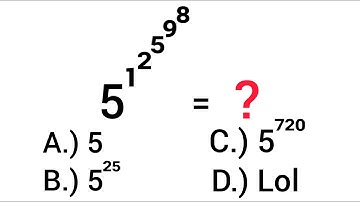A Nice Exponents Problem