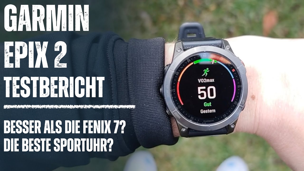 Montre GARMIN epix™ (Gen 2) Sapphire, titane, Blanche DLC bracelet