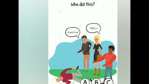 Who Is? Brain Teaser & Tricky Riddles || Who did this? || Level 24 || Answers ||