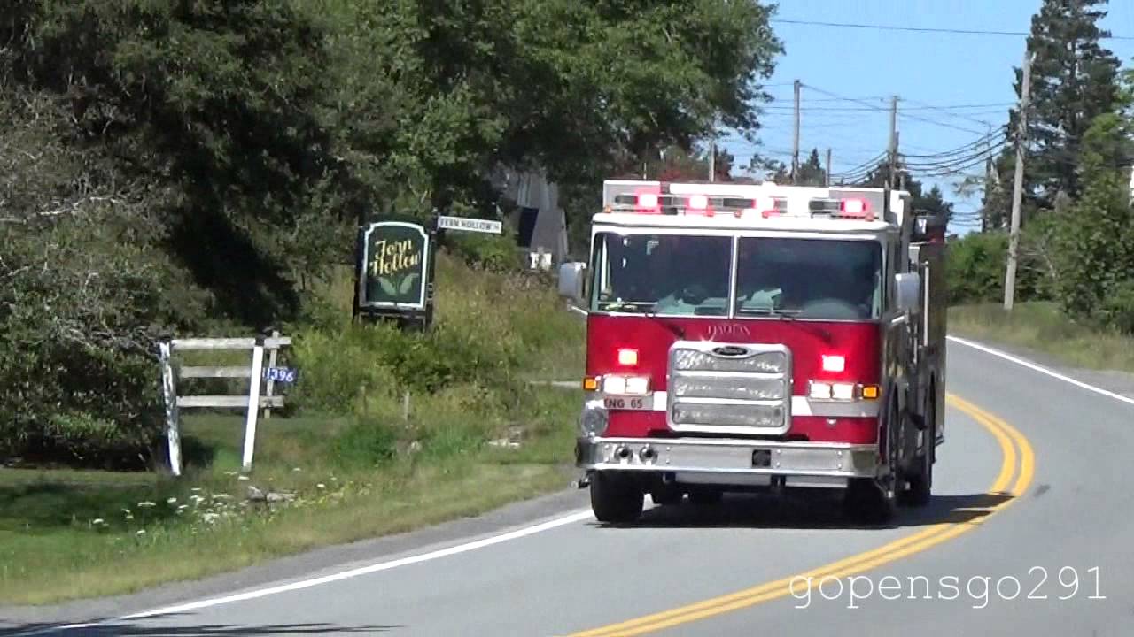 halifax Regional emergency vehicles responding to calls compilation #1