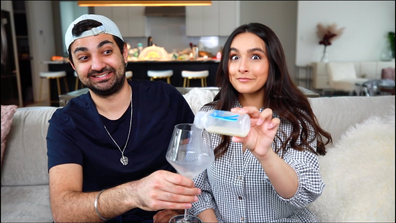 HUSBAND TRIES MY BREAST MILK // Hilarious Next With Nita picture