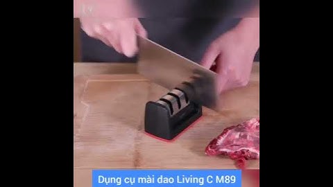 Dụng cụ mài dao kéo 3 cấp độ cầm tay, mài dao nhanh bén siêu tiện lợi