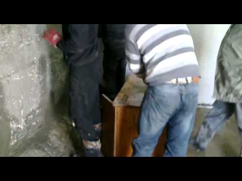 KALMATRON-E-ს / კალმატრონ-ეს / Кальматрон-Е ხელით დამუშავება ჰიდროიზოლაცია