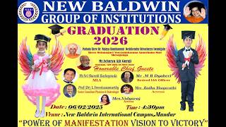 New Baldwin Group of Institutions Graduation 2026 on 06-02-2026  at 04:30pm