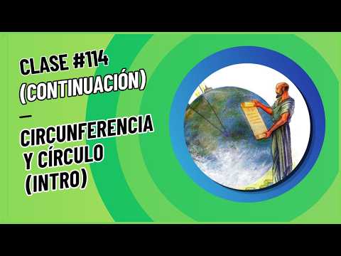 Geometría plana #7 (Circunferencia y círculo)