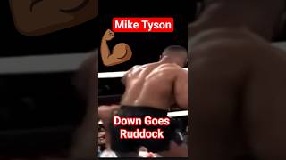 Mike Tyson's Punching Power #boxing #fighter #shortsvideo #miketyson #fighter