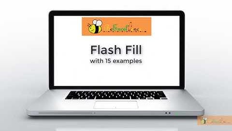 Excel Flash Fill with 16 examples (Cantonese VO)