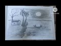Easy art drawing for beginners step by step|| #art #drawing #sunset  #scenery #viral
