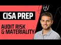 Audit Risk and Materiality | Types of Audit Risk | CISA Domain 1 Prep