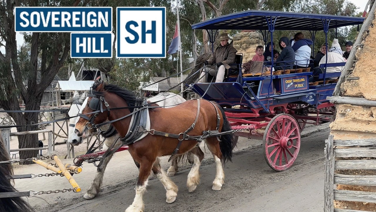 Visiting Sovereign Hill! Full Tour & Review (2024) Ballarat Living Museum