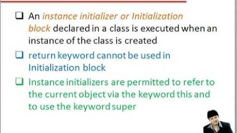 Lecture 15 Initialization block in Java Hindi