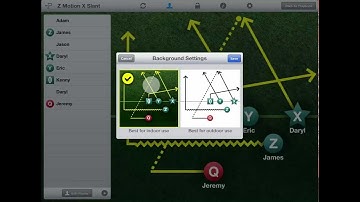 iPad V1.3 - Play Settings - Flag Football Playmaker iPad App - Tutorial 7