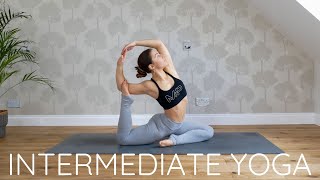 40 MIN INTERMEDIATE YOGA FLOW // Full Body Strength & Flexibility