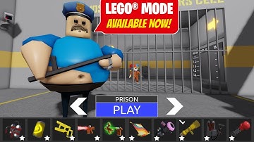 Barry’s Prison Run HARD MODE Gameplay! All Items + All Morphs Unlocked (Roblox Obby)