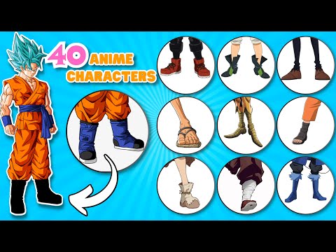 NEW QUIZ! 🤩🕹️ GUESS THE ANIME CHARACTER BY ONLY HIS FEET 🦶