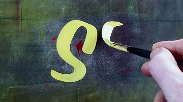 Casual S signwriting by John king