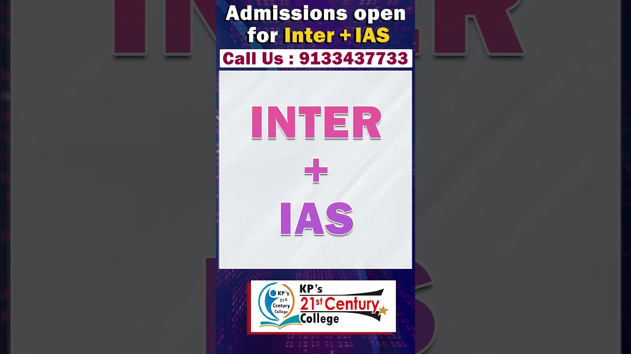 Best Inter+IAS College in Hyderabad | Start Your IAS Journey After 10th! UPSC Foundation Course