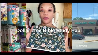 $1 Bible Study Supplies! | Dollar Tree Haul for Quiet Time Essentials
