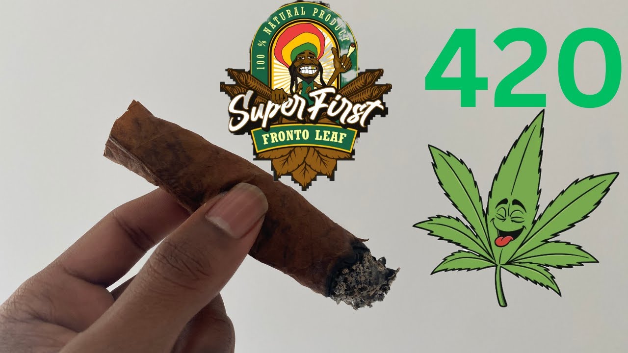 ROLLING UP A 7 GRAM FRONTO LEAF TO THE FACE FOR 420/EASTER