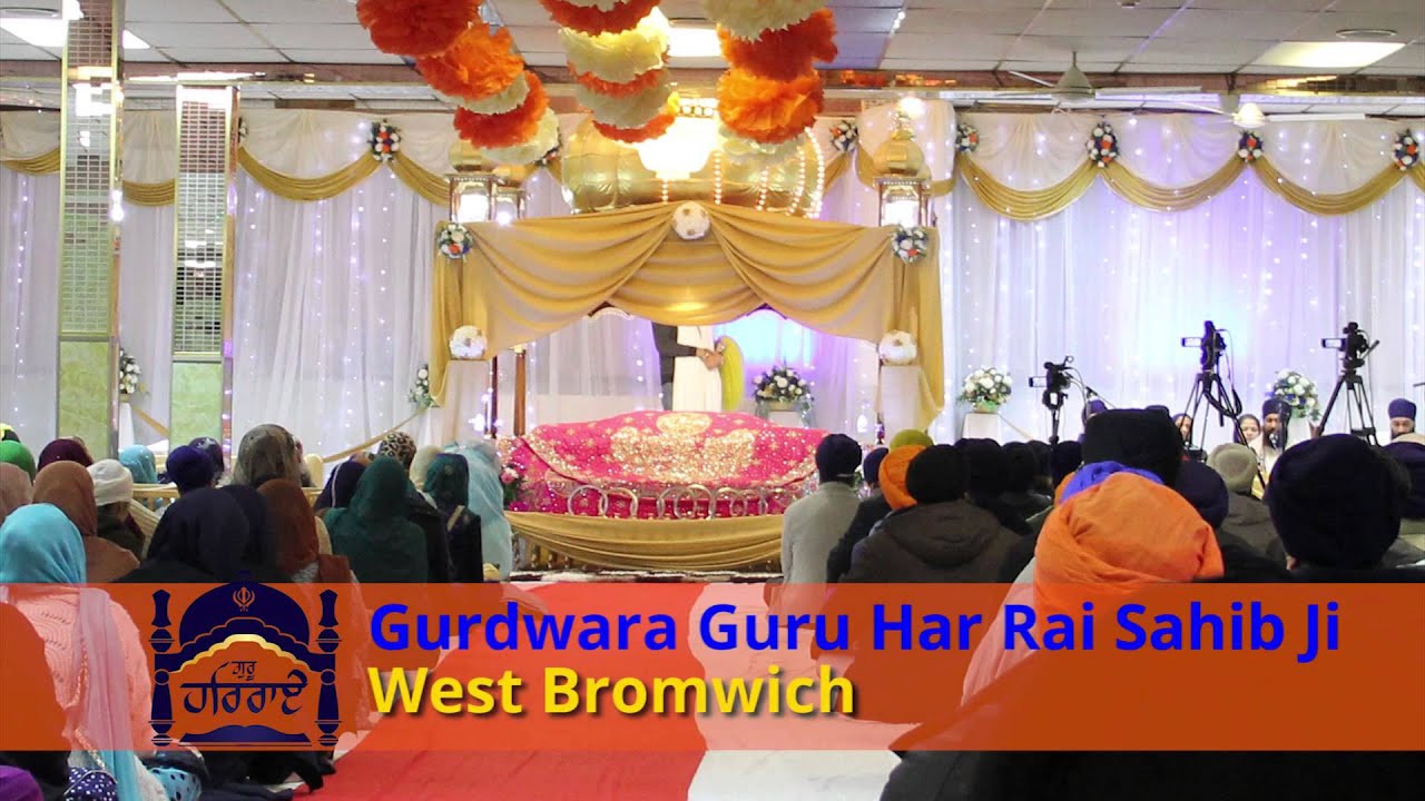 AMRIT SANCHAAR Gurdwara Guru Harrai Sahib Ji West Bromwich YouTube