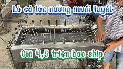 Lò cá lóc nướng muối tuyết giá rẻ nhất-2024- 0982000723