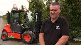 AUSA All Terrain Forklifts at Mr Apple, Apple Orchards in the Hawkes Bay.