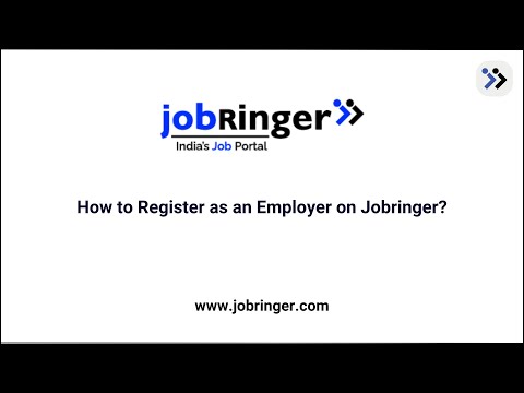 How to Register as an Employer on Jobringer? - video from JOBTECH VENTURES