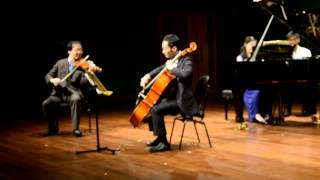 20131026 28th ESJ Mendelssohn Piano Trio No.1 Op.49 Multi Camera Version