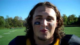 Shawn Loiseau and Head Coach John Perry St. Anselm Postgame Interviews