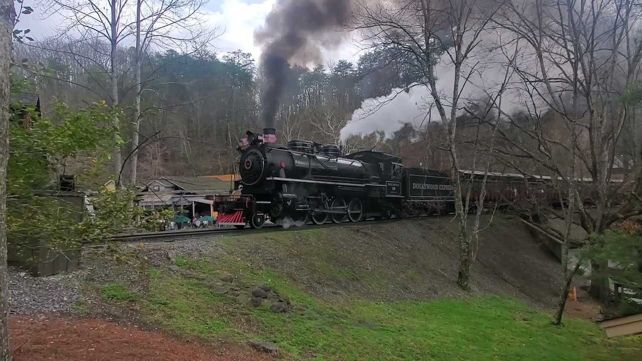 Dollywood Express Train Ride Full Experience 2021 YouTube