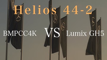 BMPCC4k vs. Panasonic GH5 / Helios44-2 Vintage Lens Footage Comparison /2023