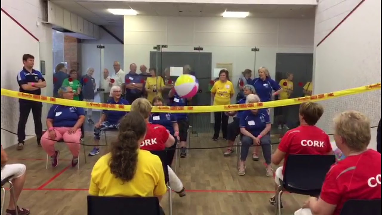 2019 Chair Volleyball Highlights YouTube