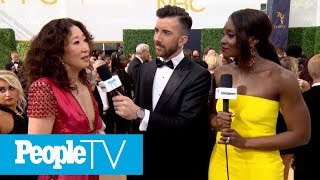 Sandra Oh Gets Emotional Discussing Her Historic Emmy Nomination | Emmys 2018 | Entertainment Weekly