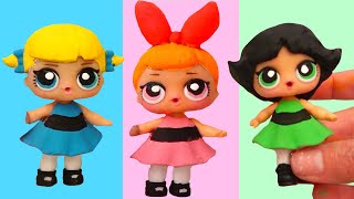 Powerpuff Girls Funny Stories with Toys for Kids | Toys and Dolls Fun for Children | Sniffycat