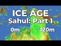 Sahul - Ice Age Sea Level Animation 🌊 #geography #map #sahul #iceage