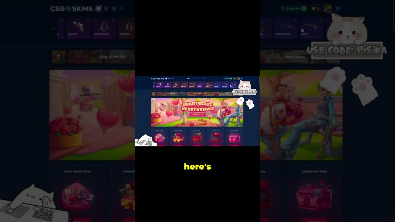 Insane Battles and Exchanges at CSGOSKINS Kids! csgoskins promo