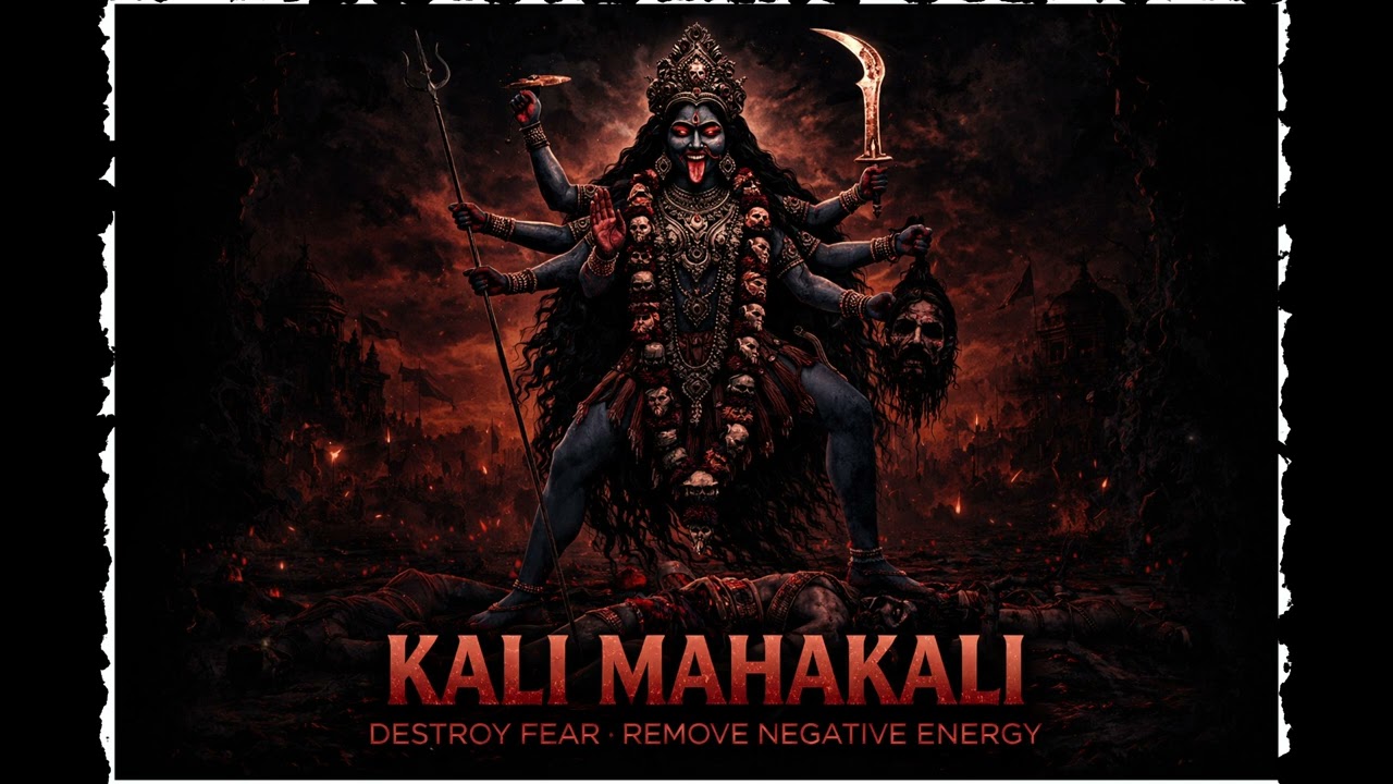 Jai MahaKali 🔱 Powerful Kali Mantra for Protection & Shakti |EDM Music| 