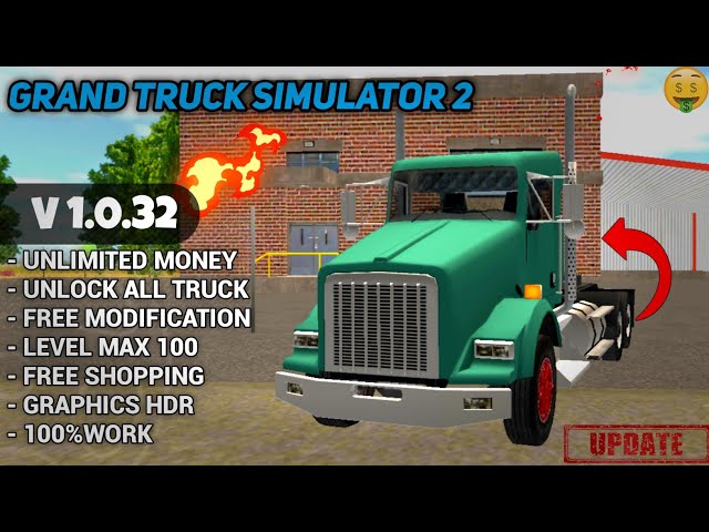 Grand Truck Simulator 2 (GTS 2) v1.0.34.f3 Apk Mod (Dinheiro