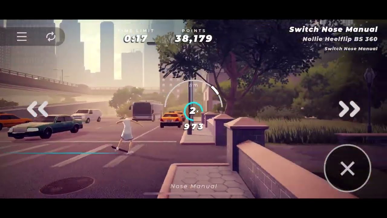 Skate City NY - Advanced Level 8: Central Park Score