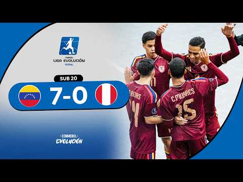 VENEZUELA vs. PERÚ | HIGHLIGHTS | CONMEBOL LIGA EVOLUCIÓN FUTSAL - ZONA NORTE | SUB20