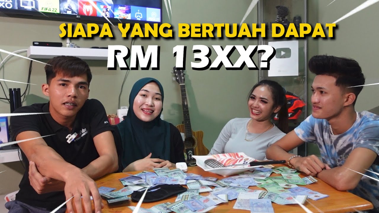 Wang Berjumlah RM 1300.. Berapa Kau Dapat,Kau Ambil.. Milik siapa duit Tu?