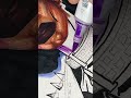 Drawing hobie brown spider punk from across the spider verse with copic markers shorts